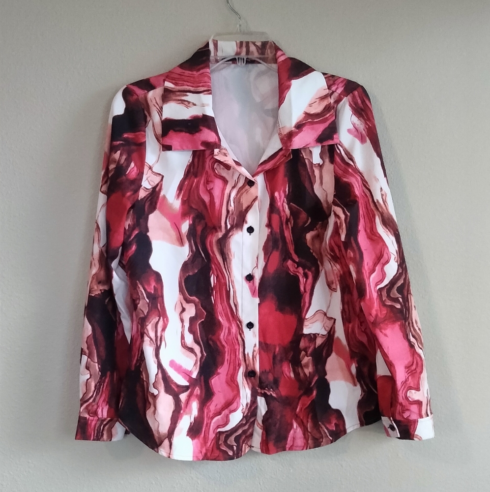 Shein size M Button down shirt